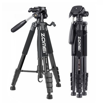 187cm/73.6in Tall Zomei Aluminum Alloy Portable Tripod for Camera DSLR Canon Nikon, 360 Degree Panorama Photography Phone Stand