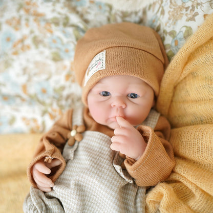 30CM 12 Inch Micro Preemie Full Body Silicone Reborn Baby Doll Lifelike Anti-Stress Bebe Reborn Surprise Realistic Doll for Coll