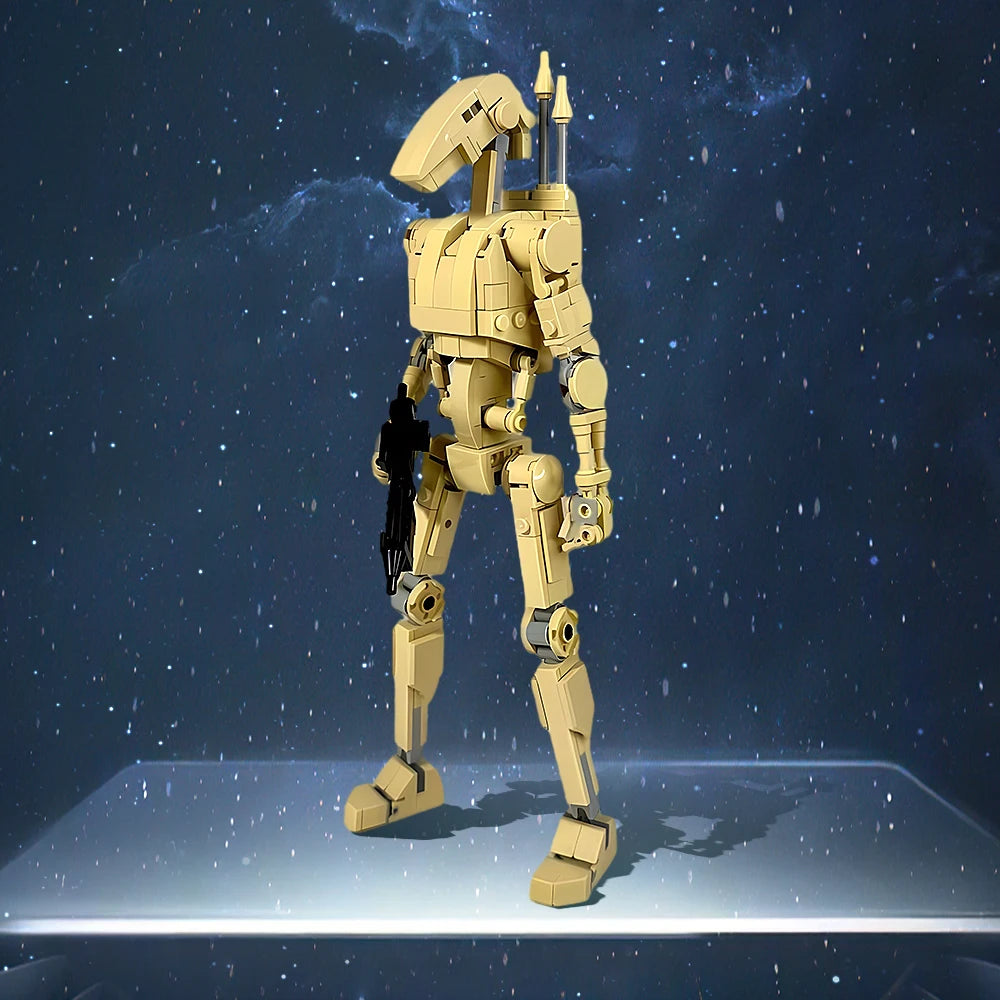 367PCS MOC-168210 Space War B1 Battle Droid Building Blocks Robot Alien Model Bricks Assemble Toys Creative Children Gift
