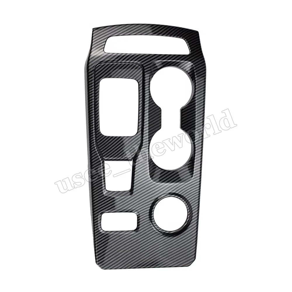 Fit for Ford Ranger 2024 2025 Interior Protection Sticker Carbon Fiber Grain Gear Shift Panel Cover Trim