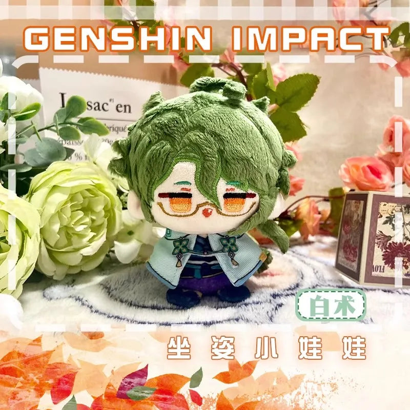 Kaeya Kaveh Wanderer Nahida Cyno Shenhe Zibai Alice Nicole Linnea Lohen Plush Doll Anime Games Genshin Impact Stuffed Toy Gift