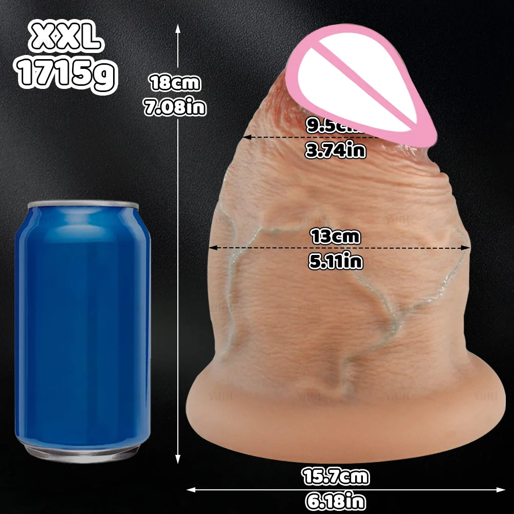 XXL Super Bigger Thick Dildos Realistic Silicone Anal Dildo Expander Thick Penis Butt Plug Adult Sex Toys Masturbation Big Dick