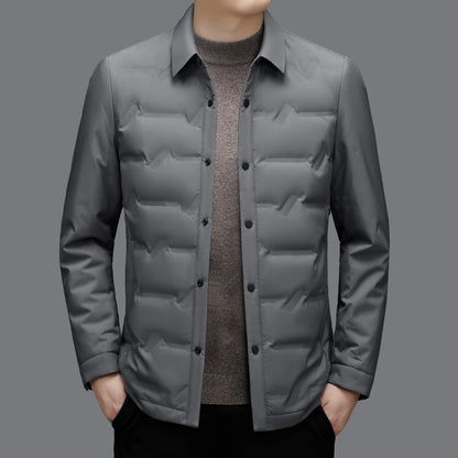 High-quality, fashionable and stylish 50-down lightweight down jacket for men's casual autumn and winter, a new thin coat