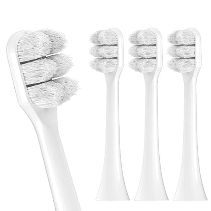 Ultra Soft Brush Heads Compatible with Philips Sonicare Electric Toothbrush for Sensitive Teeth and Gums Care with Nano Bristles