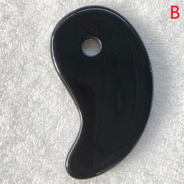 Heart Shape SPA Massage Beeswax Gua sha Scraping Massage Scraper Face Massager Acupuncture Guasha Board Massager for face 1pcs
