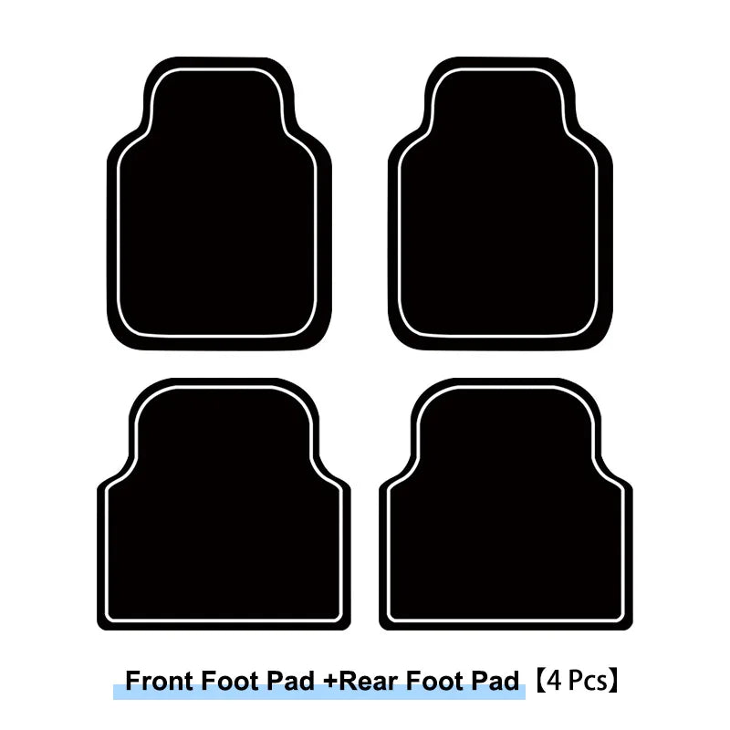 New Car Floor Mat Front & Rear Automotive Carpet Cover Floor Mats For Jeep Renegade Wrangler Grand Compass Gladiator Cherokee JL
