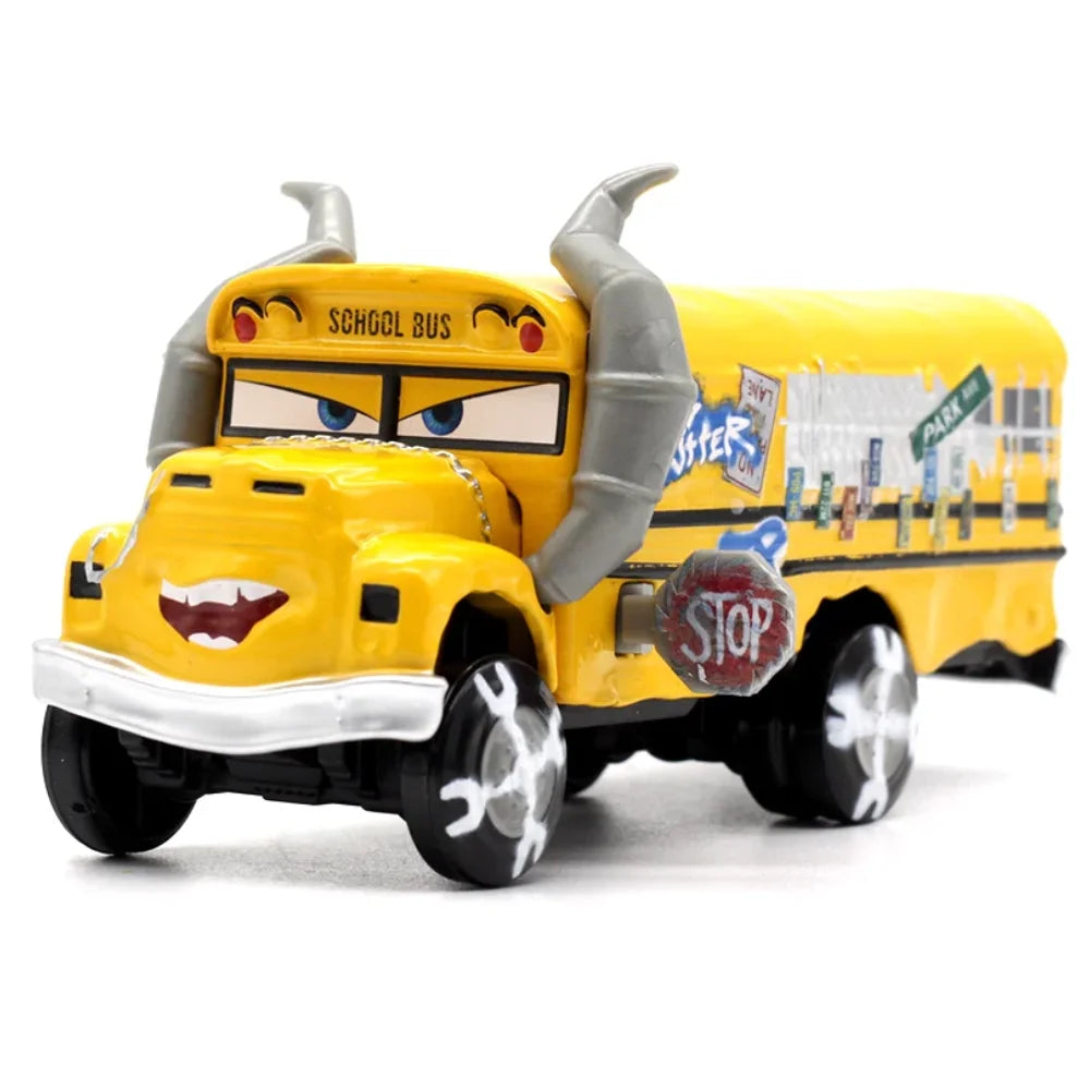 #NEW 53PCS Full-set Pixar Cars Lightning McQueen Fillmore 4-9CM 1：55 Metal Model Racing Car Toy Children's Birthday NEWYEAR Gift