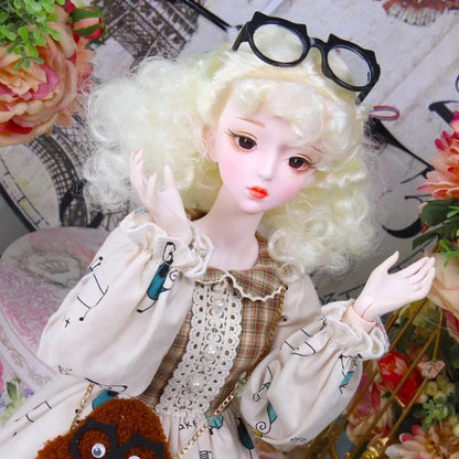 Special Price DBS Doll 1/3 BJD Mechanical Joint Body With Makeup Including Hair Eyes Clothes 62cm Height Girls Dream Fairy