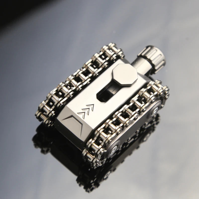 EDC Metal Tank Fingertip Spinner Chain Gear Toy Office Stress Relief Toys Office Stress Relie For Adult Children Giftf Toys