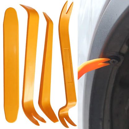 19/11/5PCS Auto Dismantle Tools Kit - Easy-to-Use Plastic Pry Tool Set for Car Door Clips, Radio Panels & Audio Repair