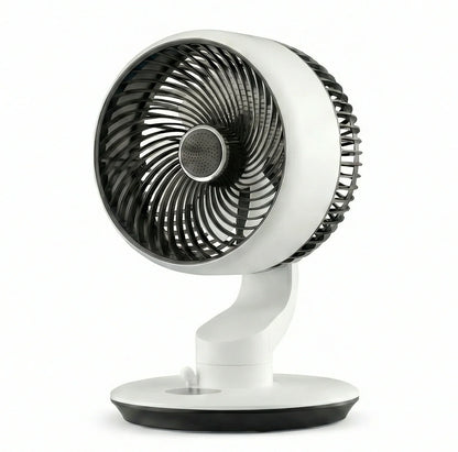 7800 MAh USB Suction Cup Fan Silent 120°Shaking Head Fan Household Circulating Fan Kitchen And Bathroom Non Perforated Hang Wall