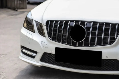 XVIP Chrome Black Diamonds Style Front Racing Grille For Mercedes Benz E-Class W212 E250 E300 E350 E500 2010-2013 Bumper Grilles