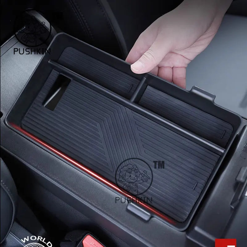 Car Central Console Armrest Storage Box Container Organizer Holder Tray For Haval H6 4rd 2024 2025 HEV PHEV NEW H6 Accessories