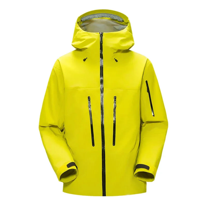2026 New Storm Jacket Outdoor Sports Camping Mountaineering Fashion Men's Windproof British Wind Hooded Simple Storm Jacket
