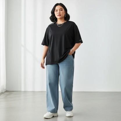 Women Plus Size T-Shirts  5XL 6XL 7XL Quick Dry Short Sleeve Tees Gym Jerseys Fitness Trainer Running Top Sportswear