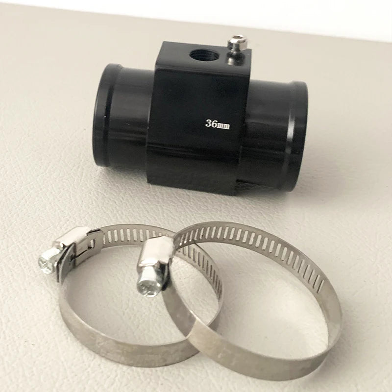 HQ Water Temperature Sensor Head Joint Sensor Radiator Adapter 1/8NPT 12V 24V Digital Water Temperature Gauge Voltmeter