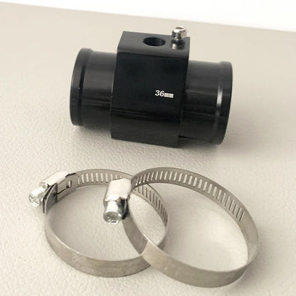 HQ Water Temperature Sensor Head Joint Sensor Radiator Adapter 1/8NPT 12V 24V Digital Water Temperature Gauge Voltmeter