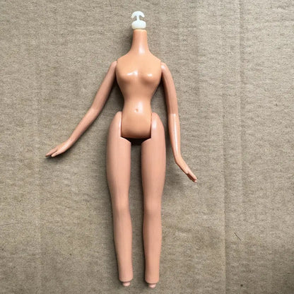 2001 Version Rare Face Doll Heads Classical Sexy Mouth White Brown Skin Colorful Hair Girls Boys Doll Parts For Collectors