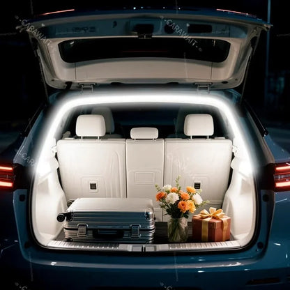 For BYD SEALION 05/BYD SEALION 07 trunk light modification light Atmosphere lights White warm white Rear Trunk LED Light Bar