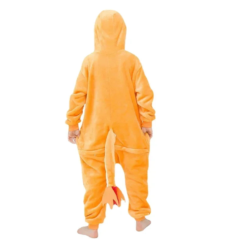 Pokemon Pijama Jigglypuff Pikachu Gengar Snorlax Onesie Kigurumi Cosplay Charmander Halloween Anime Pajamas