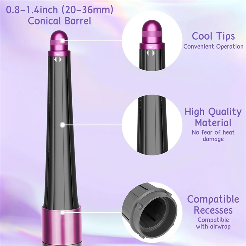 2 IN 1 Airwrap Hair Dryer High Speed Brushless Motor Negative Ionic Blow Dryer Multi-Function Salon Hair Styler Tools