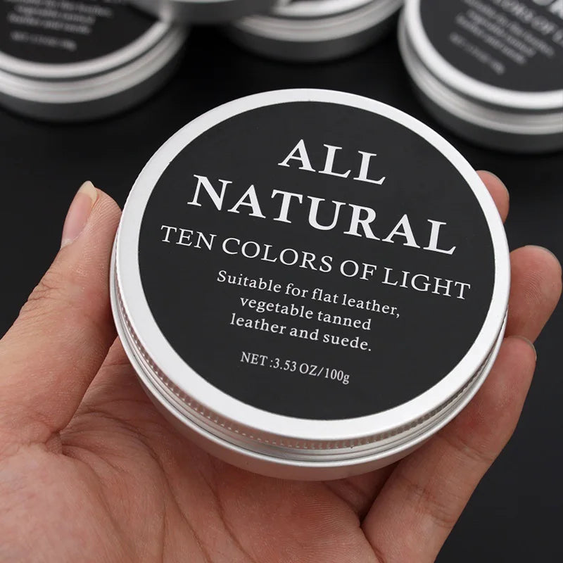 Mink Oil Cream For Leather 30ml/50ml/100ml Shoes Bags Leather Care Cream Leather Maintenance Cream Leathercraft Accessories