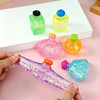 Taba Squishy Perfume Bottle Maltose Fidget Toy Soft Maltose Slow Rebound Stress Relief Squeeze Sensory Toy for Adults Gifts