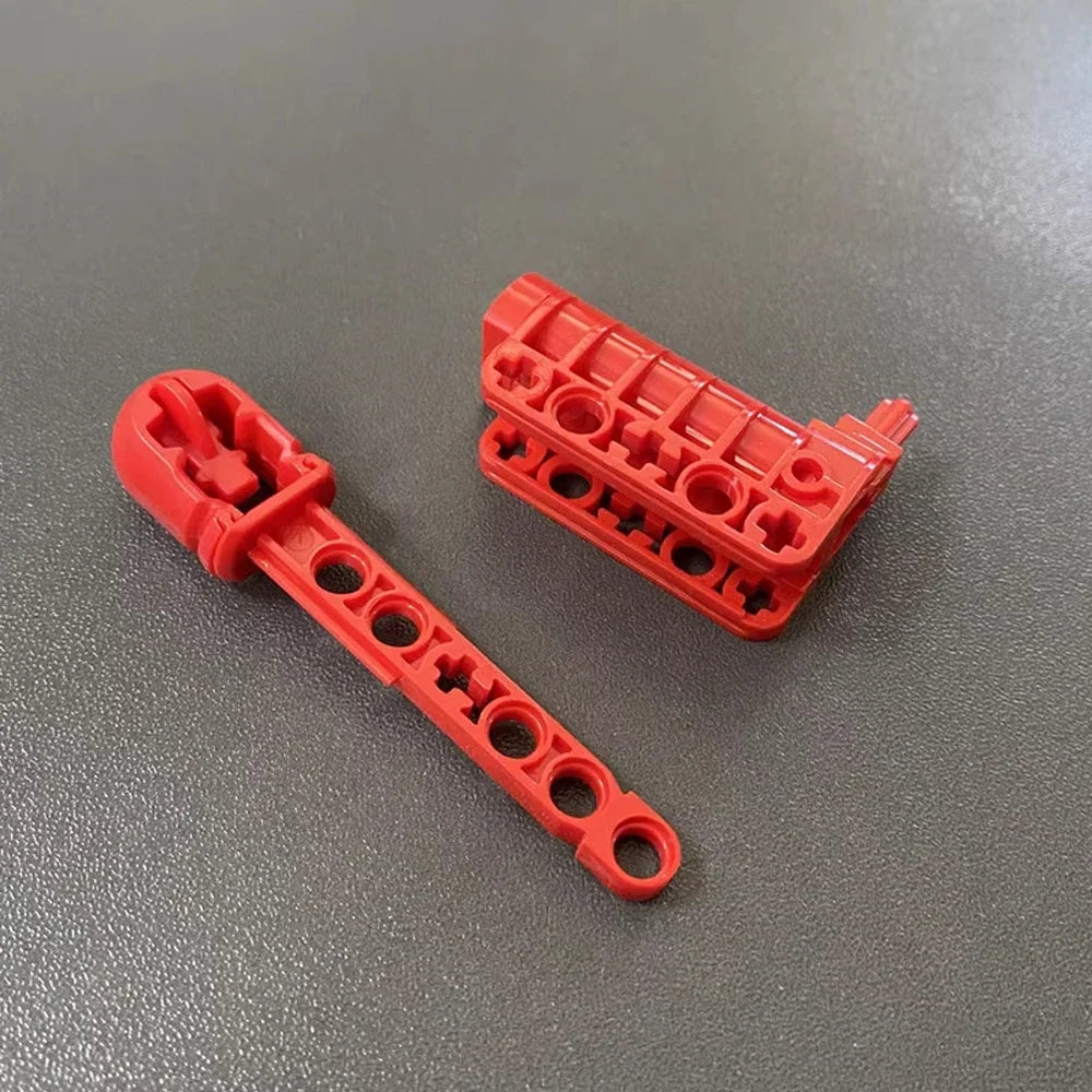 MOC Launcher+Bullet Set Technical Blocks Parts Shooter Games Soft Arrow 57029c01+57028 DIY Toys Model MOC Bricks Accessories