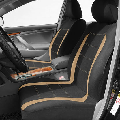 AUTOKING Universal Fabric Car Seat Covers Fit For Most Car SUV Truck Van Car Accessories Interior Seat Covers Car