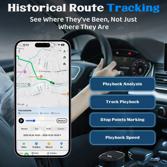 4G GPS Tracker for Vehicles Magnetic Car GPS Locator Real-time Tracking Anti-theft with Subscription-based Tracking Platform