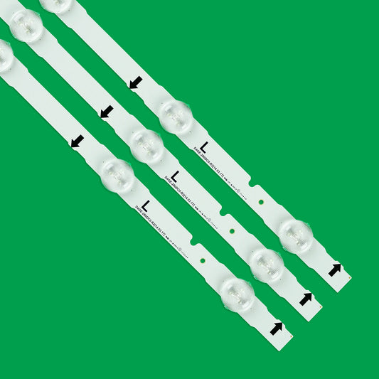 Original 3PCS LED Backlight 6 Lamp strip D4GE-280DC0-R2 BN41-02168A BN96-30413A for Samsung 28" TV UE28J4100 UE28J4100AW