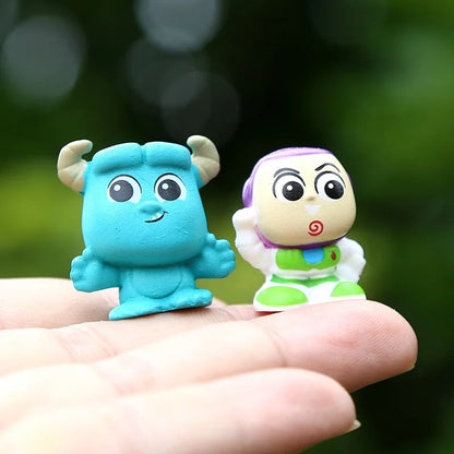 Doorables Princess Stilt Aisha Hudy Collectibles Rare Dolls Figurines Cartoon Action Figures Children Birthday Gifts Minor Flaws
