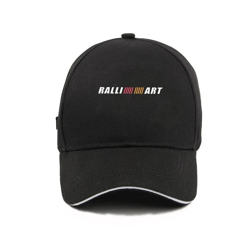 Car Hats Casual Baseball Caps Sunscreen Cotton Ventilate Hat for MITSUBISHI RALLIART Auto Accessories