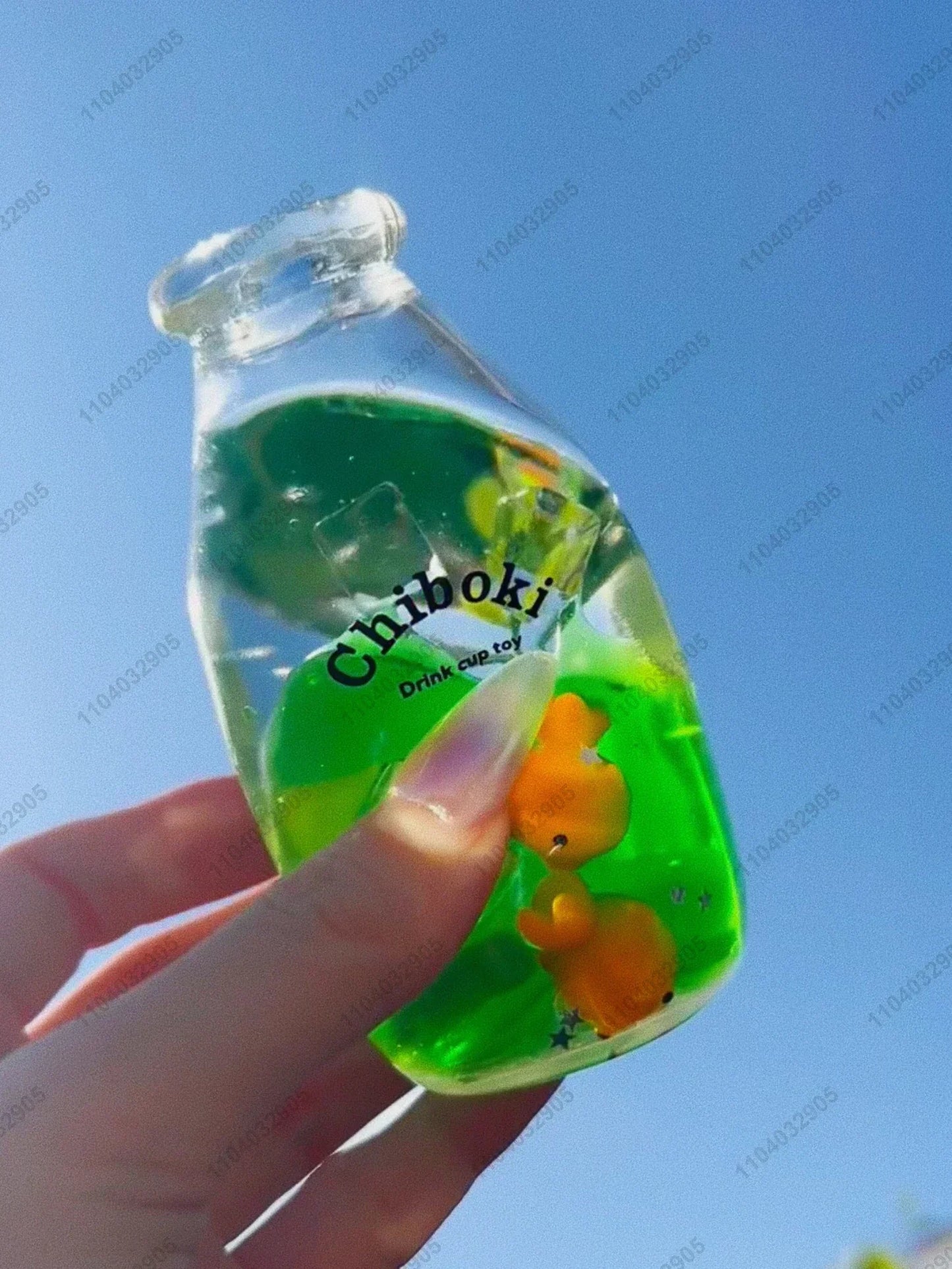 Marble Soda Bottle Fidget Toy Bottle Stress Ball Squishy Toy ASMR Sensory ADHD Autism Anti Stress Relief for Kids & Adult Gifts