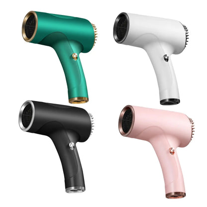 Rechargeable Cordless Hair Dryer Two Speeds Portable Powerful Blow Dryer for Home Dormitory Travel Use