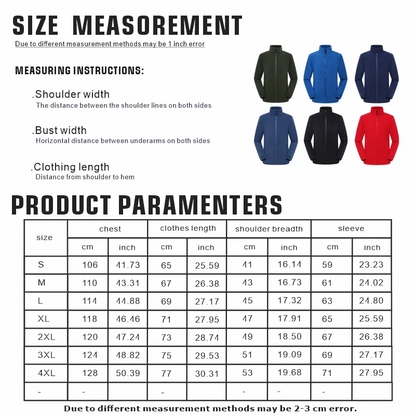 3-piece Winter Fleece Hiking Jacket For Men And Women Suitable For Outdoor Mountaineering Hiking And Camping Custom Printed Logo