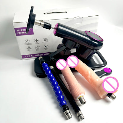 Newly Upgraded Wireless Remote Control Sex Machine for Women Automatic Masturbation Machine Pump Gun Love Machine Couple Sex Toy