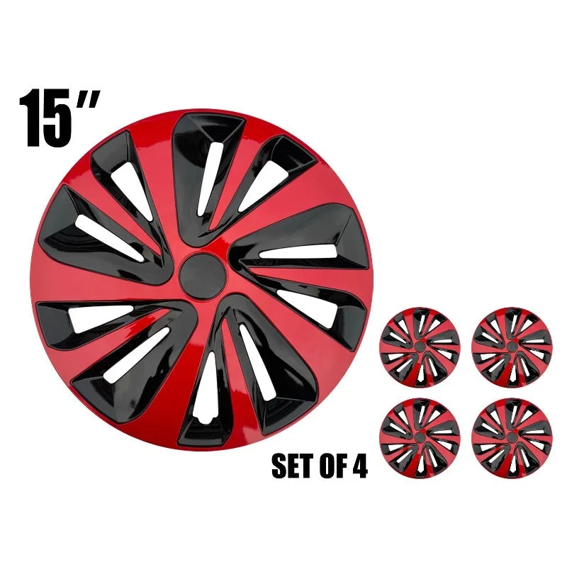 R15 4pcs/set Universal Car Iron Steel Wheel Hubcaps Trim 15 inch Car Replacement Tires Wheel Cover Caps for Iron Steel Wheel