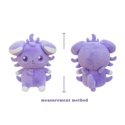 40/80cm Kawaii Espurr Pokemon Plush Toys Alolan Vulpix Doll Cute Large Pokémon Plushie Stuffed Pillow Gift for Kid Birthday Xmas