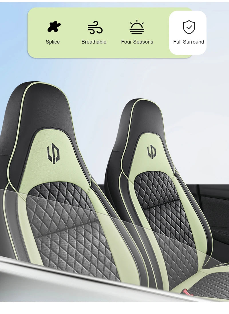 Car Seat Cover Specific Customize for Leapmotor T03 Full Covered with Front and Rear Full Complete Set