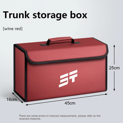 Suitable for Jietu ST T2 T3 X70 X70SM X95 DASHING 2024 2025 2026 car trunk storage box foldable storage bag accessories
