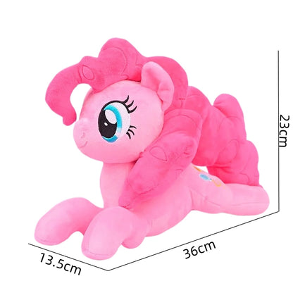 Original My Little Pony Plush Toys Applejack Rainbow Dash Twilight Sparkle Pinkie Pie Rarity Fluttershy Stuffed Doll Kid Gift