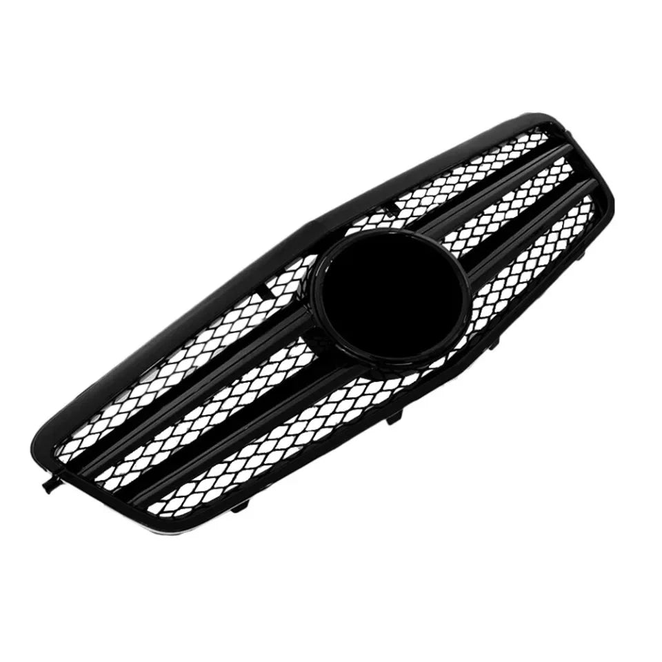 XVIP Chrome Black Diamonds Style Front Racing Grille For Mercedes Benz E-Class W212 E250 E300 E350 E500 2010-2013 Bumper Grilles