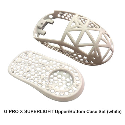 compatible For G PRO X SUPERLIGHT Wireless Mouse Shell - 3D Printed DIY Mini Limited Edition Lightweight Hollow Bottom Case Kit