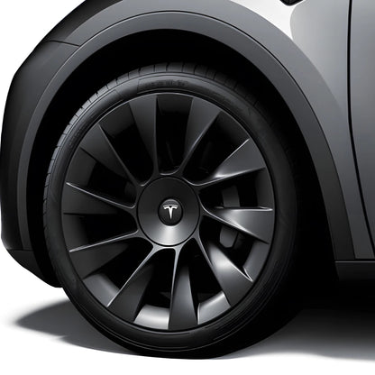 4pcs For Tesla Model Y Performance 21-inch Car Wheel Hub Center Cover Replacement Parts Auto Tire Hubcap Badge Decor Accessories