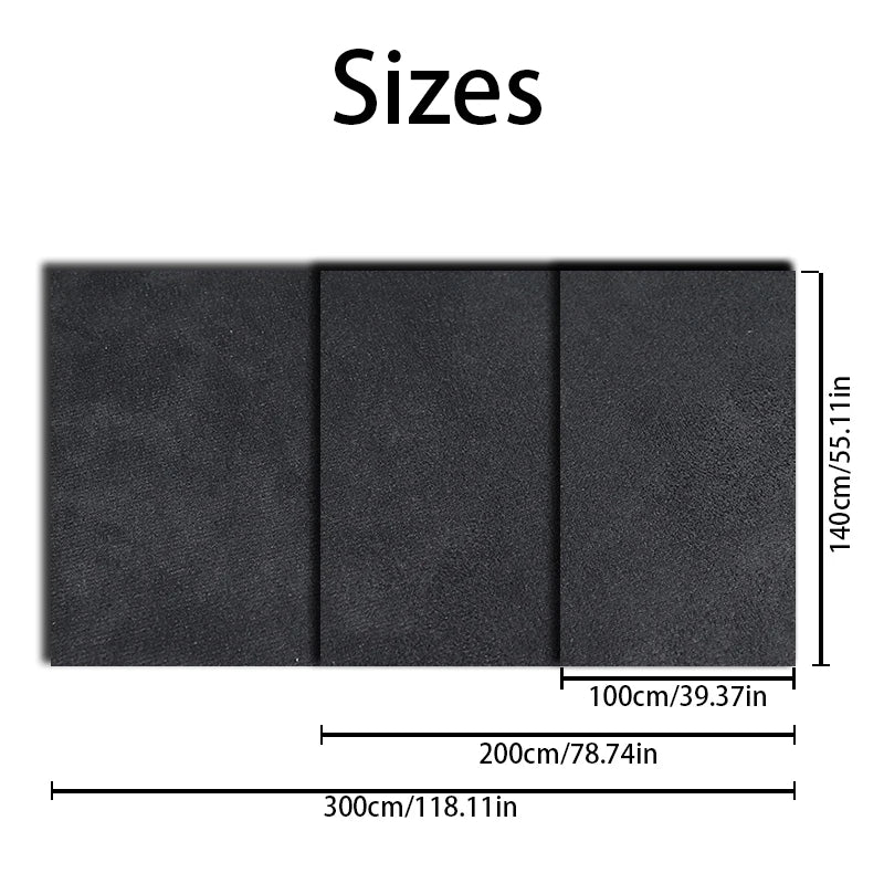Suede Auto Headliner Material for Car Ceiling Lining Repair Car Roof Fabric Car Lining Interior 100/200/300x140cm Foam Backed