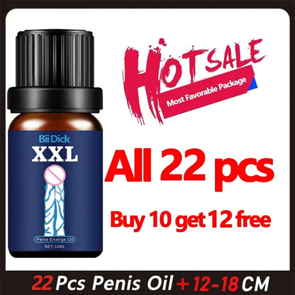 Penis Permanent Thickening Growth Man Massage Enlargement Oils Cock Erection Enhance Big Dick Enlarge Liquid Men Adult Products