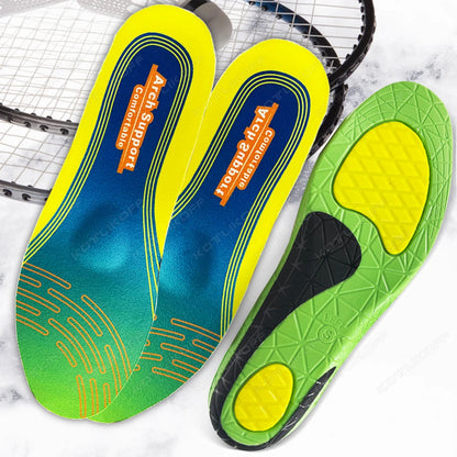 Gel Insole Silicone Orthopedic Sport Insoles Foot Care For Feet Arch Support Shoes Sole Shock Absorption Pads Orthotic Insert