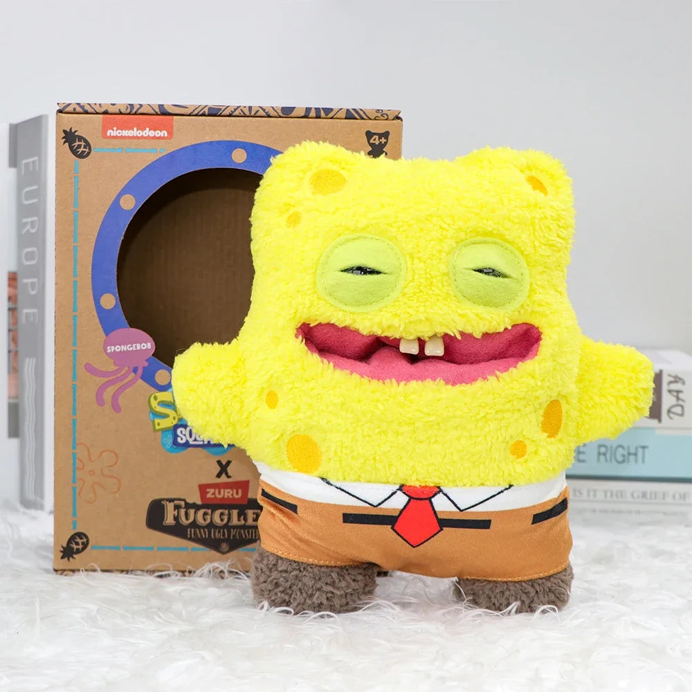 Fuggler Original Ugly Monster Tooth Spongebob Squarepants Plush Toy 22cm Stuffed Anime Gift Ugly Monster Plushies 22cm Gift