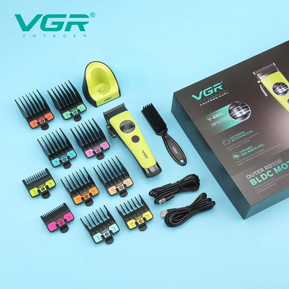 VGR Trimmer Professional Hair Clippers Rechargeable Trimmer Electric Hair Clippers Adjustable Hair Clipper Trimmer for Men V-880